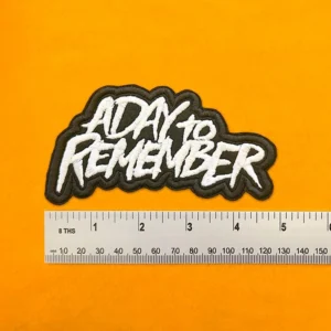A Day To Remember Patch – Premium Embroidered Iron On or Sew On