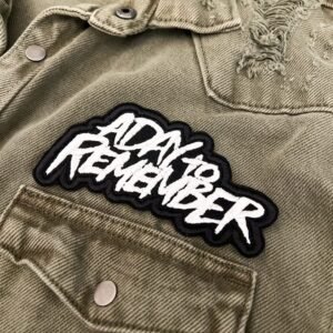 Alternative view of A Day To Remember Patch – Premium Embroidered Iron On or Sew On