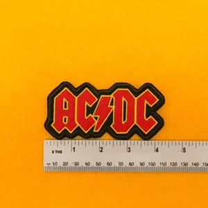 AC/DC Patch – Premium Embroidered Iron On or Sew On