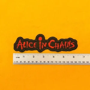 Alice in Chains Patch – Premium Embroidered Iron On or Sew On
