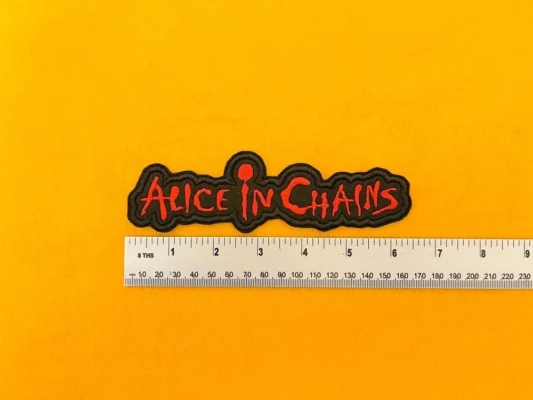 Alice in Chains Patch – Premium Embroidered Iron On or Sew On