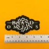 Bad Omens Patch 2 – Premium Embroidered Iron On or Sew On