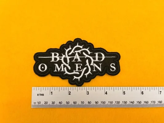 Bad Omens Patch 2 – Premium Embroidered Iron On or Sew On