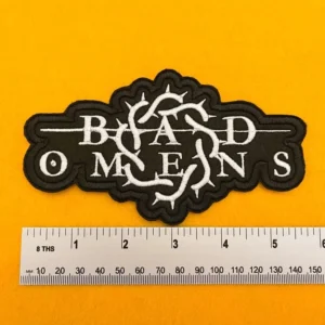 Alternative view of Bad Omens Patch 2 – Premium Embroidered Iron On or Sew On