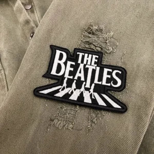 Alternative view of The Beatles Logo Patch 3 – Premium Embroidered Iron On or Sew On