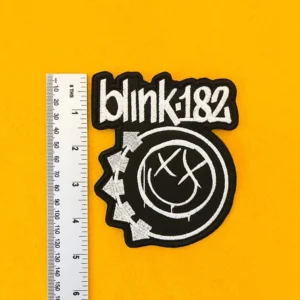 Blink-182 Patch – Premium Embroidered Iron On or Sew On