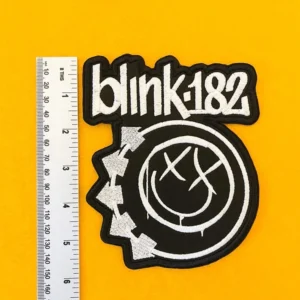 Alternative view of Blink-182 Patch – Premium Embroidered Iron On or Sew On
