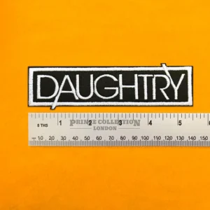 Alternative view of Daughtry Patch – Premium Embroidered Iron On or Sew On