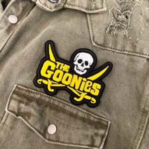 Alternative view of The Goonies Patch – Premium Embroidered Iron On or Sew On