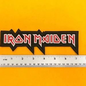 Alternative view of Iron Maiden Patch – Premium Embroidered Iron On or Sew On